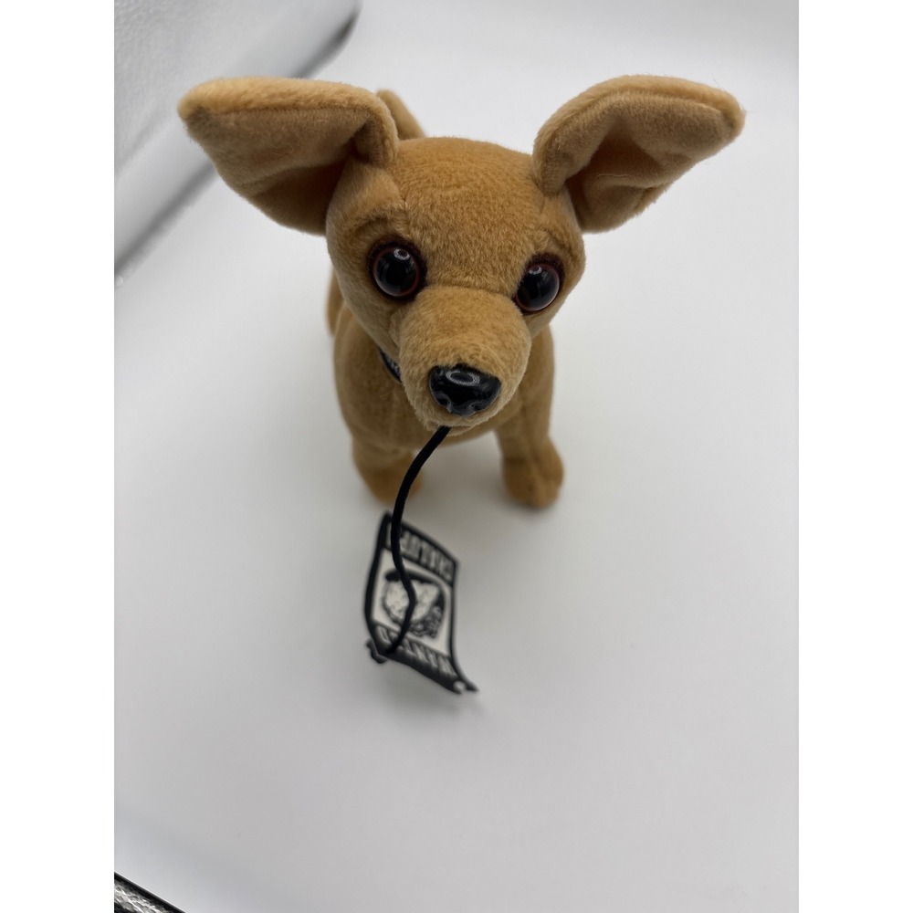 Vintage Taco Bell Chihuahua Plush Wanted Chalupa Yo Quiero Taco Bell Dog 6 inch